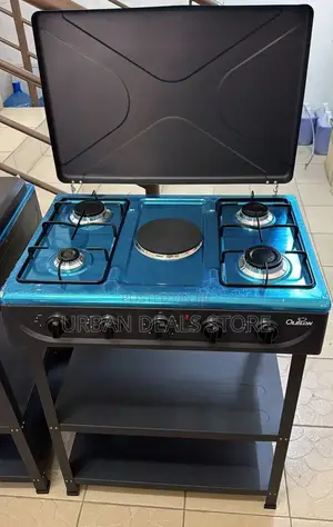 Olelon 4+1 Standing Cooker With Shelves