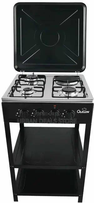 Olelon 3+1 Standing Cooker With Shelves