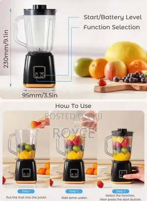 10 Blades Portable Blender Juicer