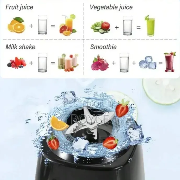 10 Blades Portable Blender Juicer