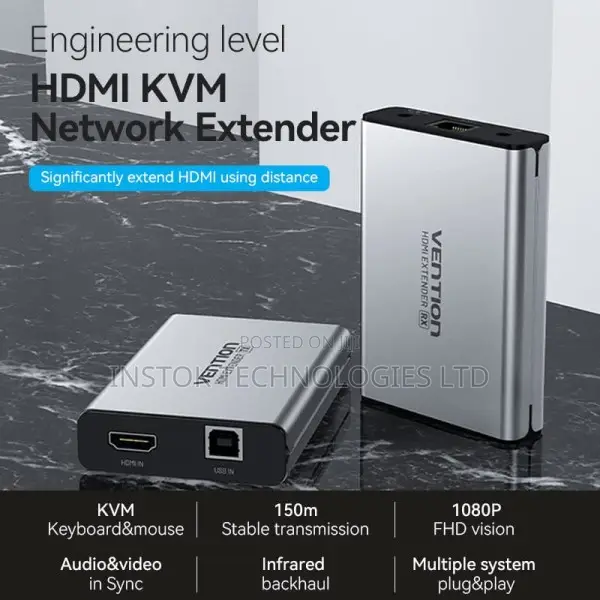 Vention Hdmi Extender Over Ethernet 50metrea