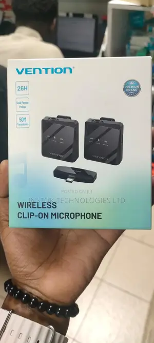 Vention Wireless Clip-on Microphone System