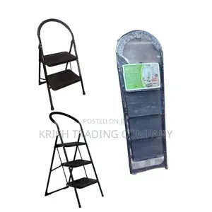Heavy Duty Black Step Ladder