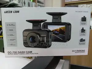 Green Lion Gc-700 Dash Cam With Super Night Vision GPS Function