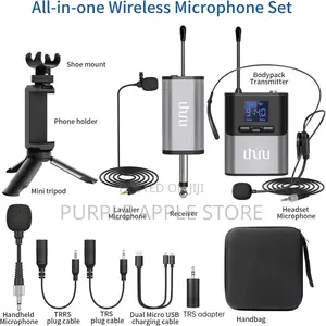 Uhuru Wm‐720 Compact Wireless Microphone System