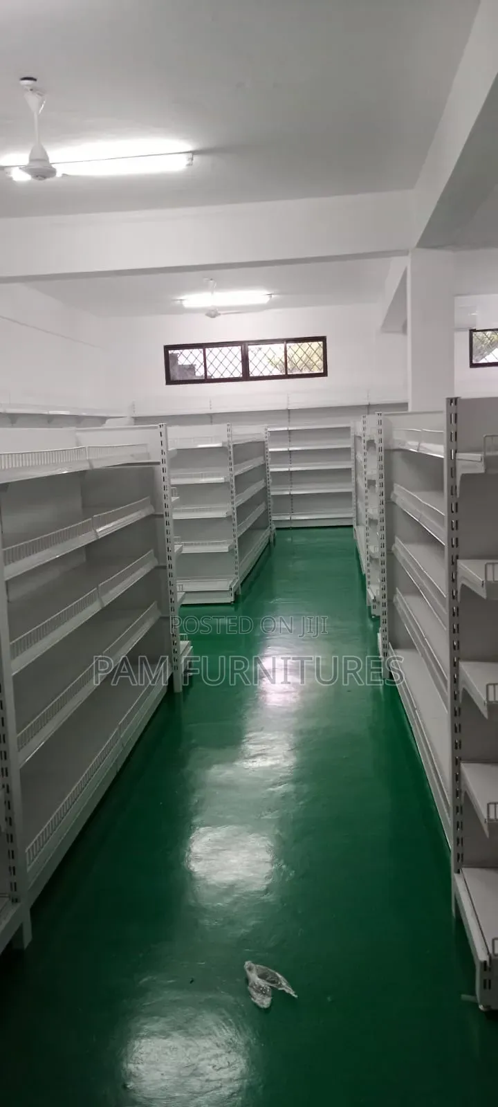 Modern Supermarket Shelves