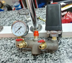 Air Compressor Pressure Regulator Plus Switch Kit