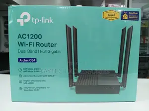Tp Link Archer C64 Ac1200 Wireless Router - Black