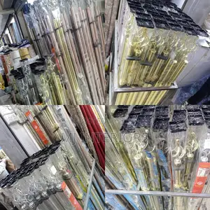 Imported Curtain Rods With Classy Decorative Ends