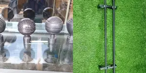 Strong Luxury Jua Kali Curtain Rods for Modern Home Interiors