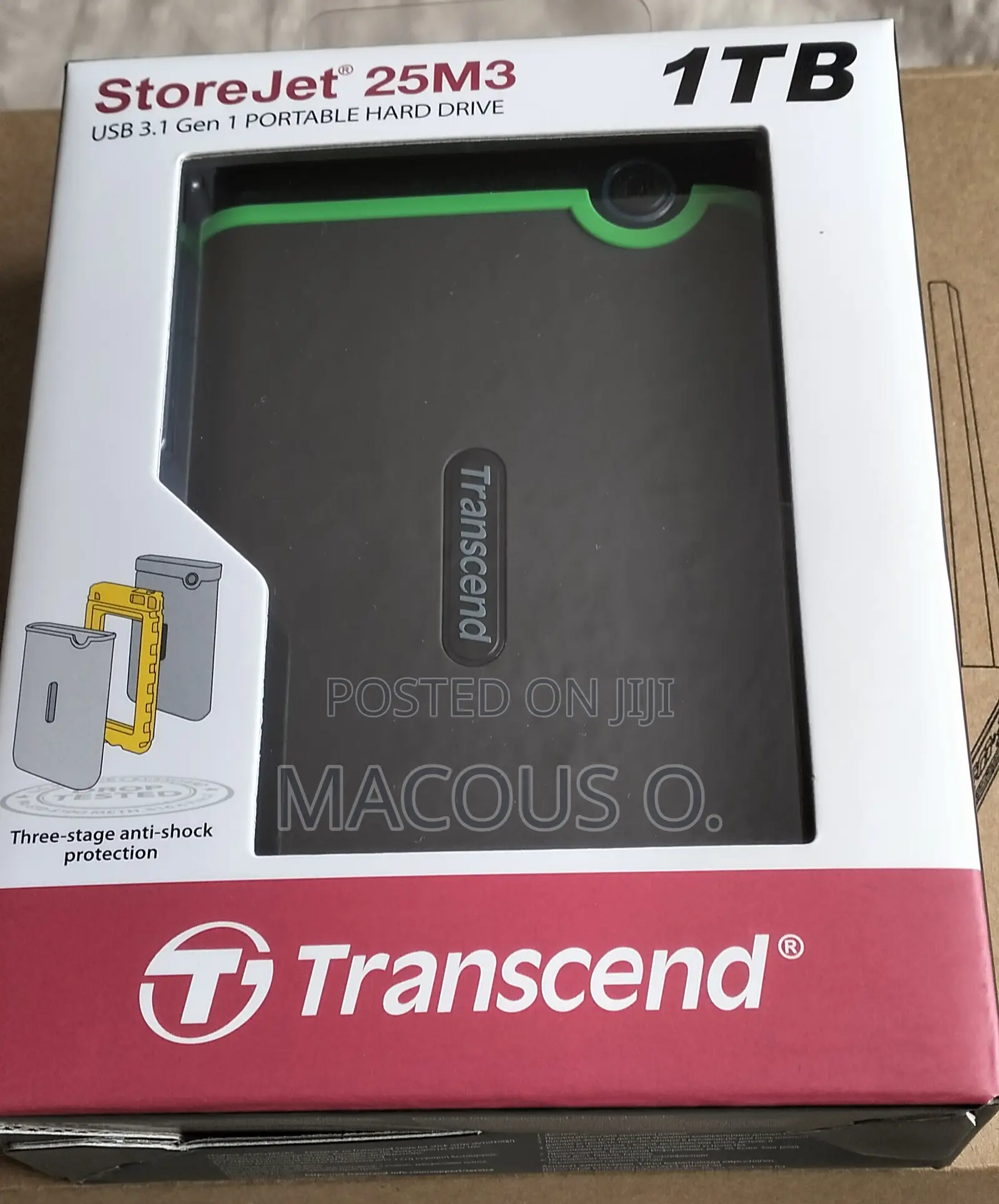 Transcend 1tb External Hard Disk