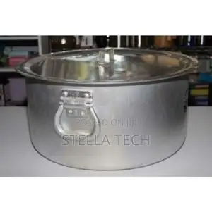 Aluminium Sufuria Extra Heavy With Handles and Lids 25 LTRS