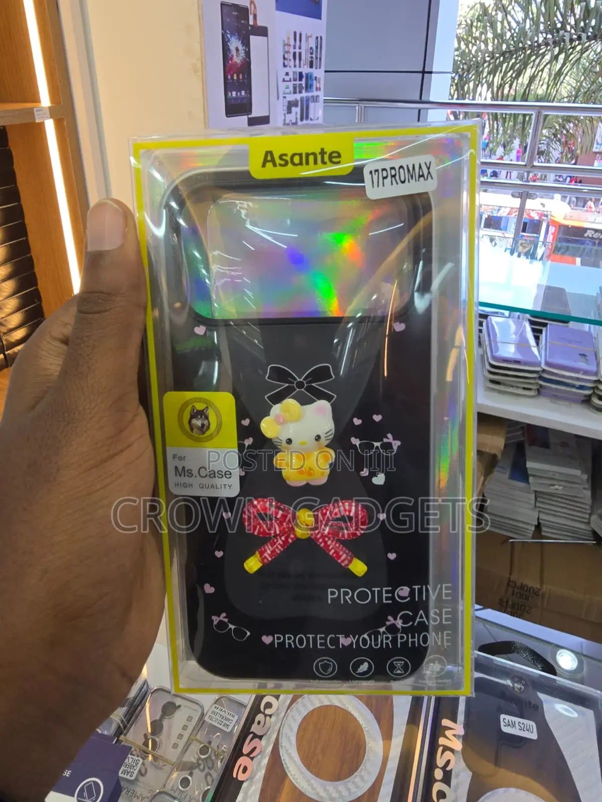 iPhone 17 Pro Max Hello Kitty Phone Case With Charm