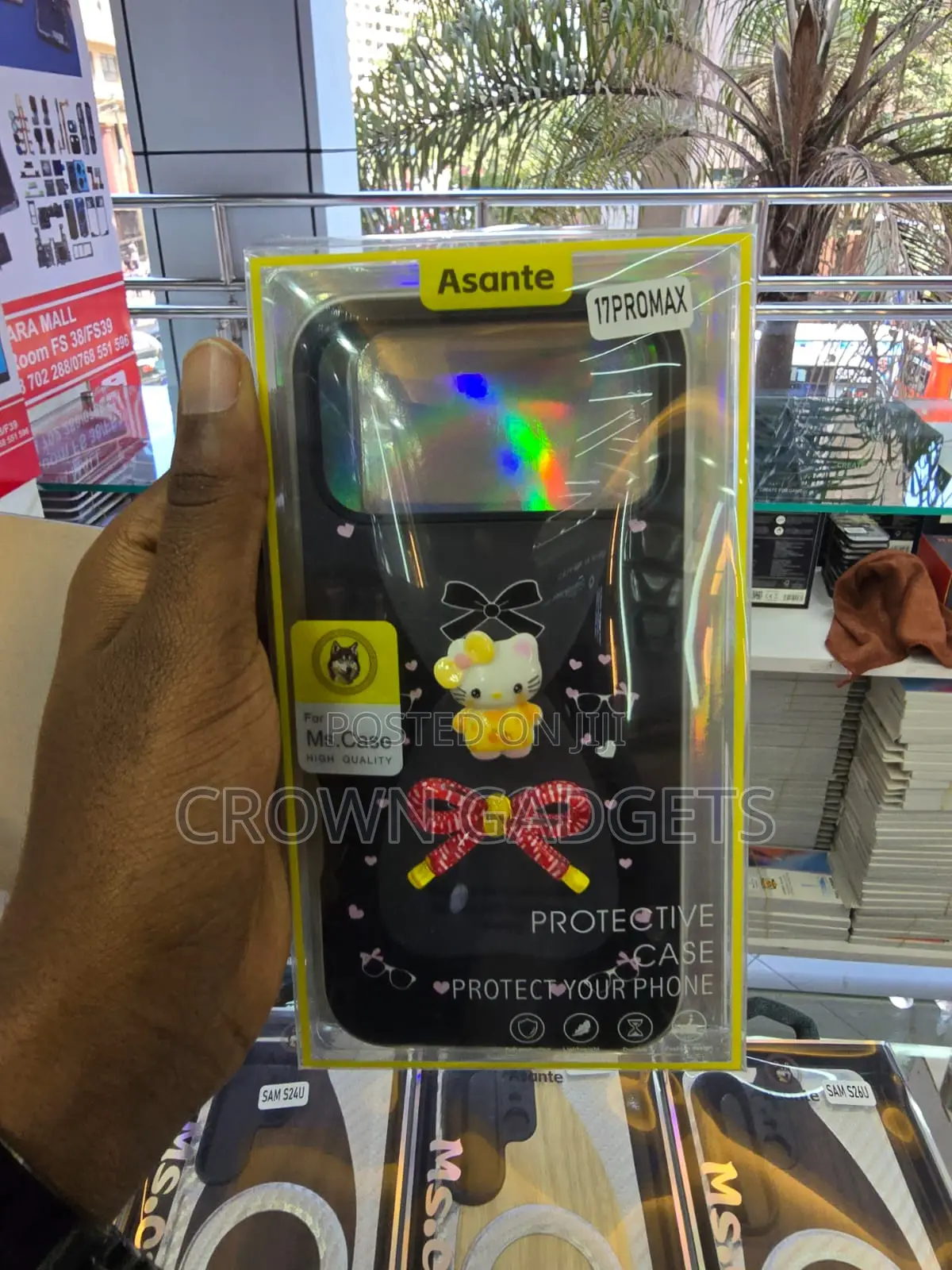 iPhone 17 Pro Max Hello Kitty Phone Case With Charm