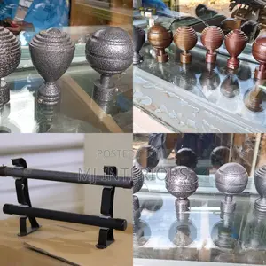 Decorative Jua Kali Curtain Rods for Beautiful Window Styling