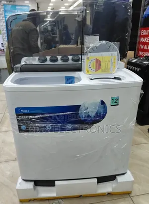 *Midea 14kg Twin Tub Washing Machine  