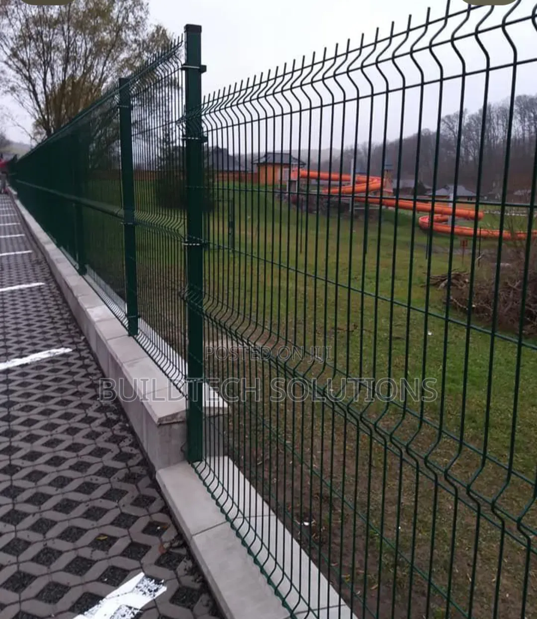 Galvanized Anti-Climb Fence – Long Lasting