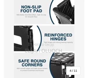 Folding Step Stool Foldable for Adults and Kids Heavy Duty Stepping