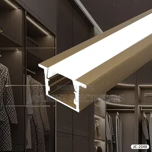 Aluminum Gutter Profile With Led Strip Lights
