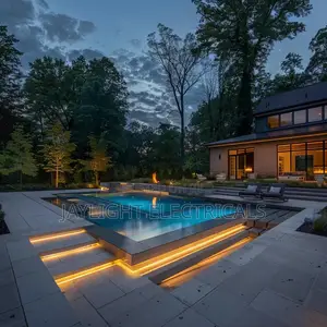 Aluminum Gutter Profile With Led Strip Lights