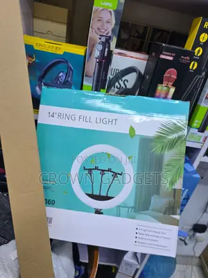 Qx360 Led Fill Ring Light for Vlogging and Photography
