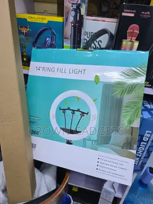 Qx360 Ring Light With Phone Holder for Content Creation