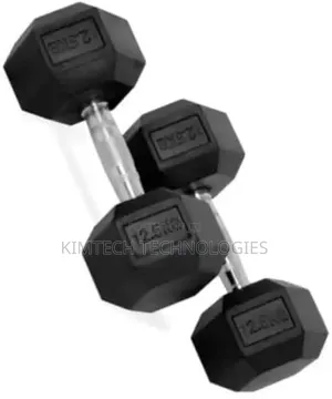12.5kg Hexagonal Dumbbells