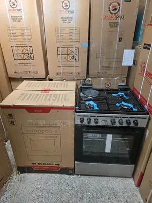 60*60 Von Cooker 3 Gas + 1 Electric Standing Cooker