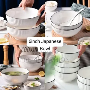 Japanese Excellent Ceramic Bowls* *Capacity:* 6inch *