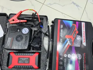 Car Jump Starter Power Bank and Air Compressor Combo