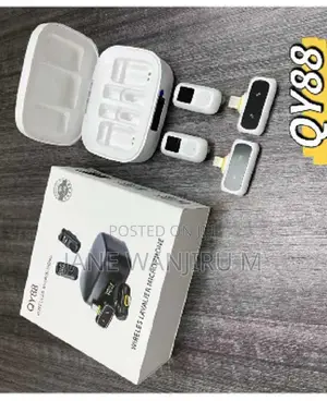 ~Qy88 Portable Recording Microphone for Tiktok Vlogging