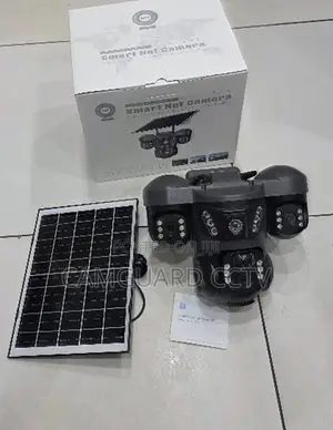 V380 Pro Outdoor Triple Lens Camera Wide-Angle Coverage Auto Tracking