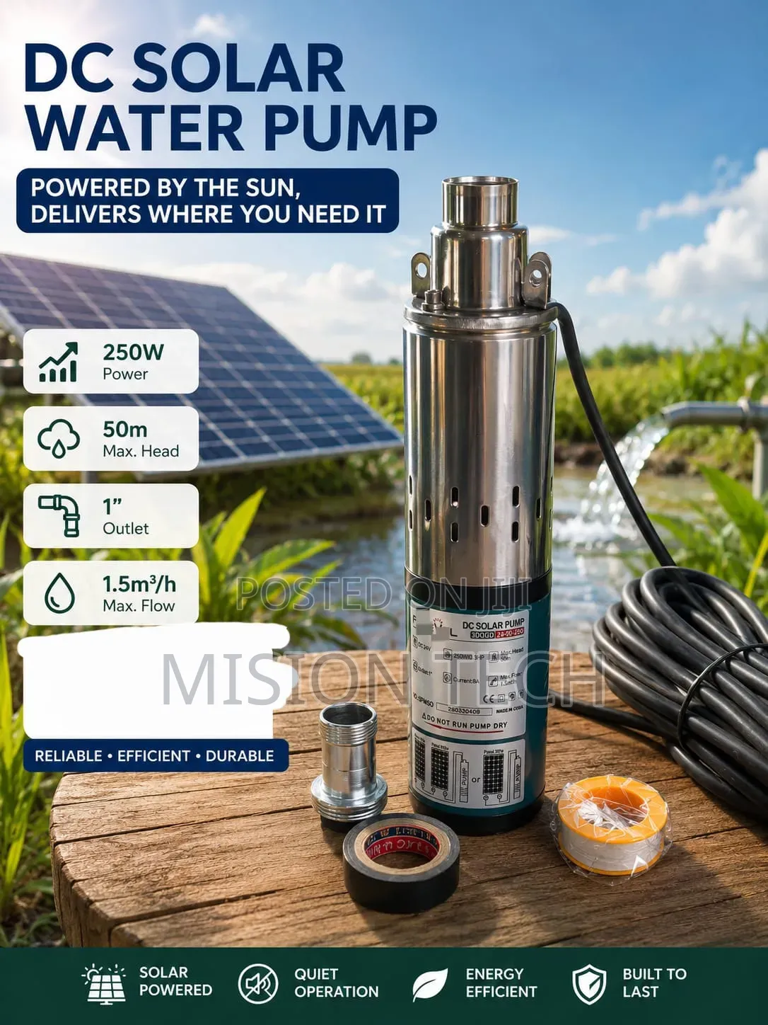 Dc Solar Water Pump 250w **