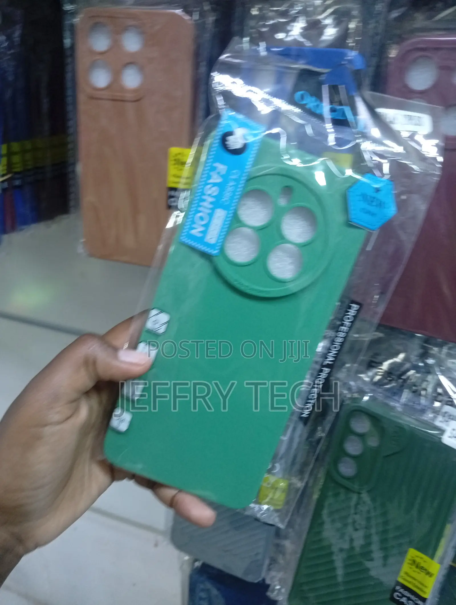Green Tecno Spark 20 Pro Plus Soft Silicone Case Features
