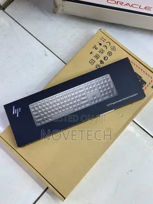 Hp 970 Programmable Wireless Keyboard–Bluetooth, Backlit, Multi-Device