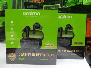 Oraimo Spacebuds Z Active Noise Cancelling Bluetooth Earbuds,38 Hours