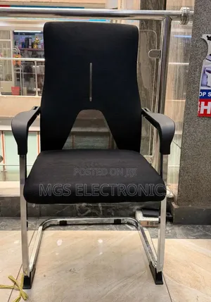 *Mesh Non -Rolling Guests Office Chair