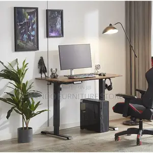 Office Desk; Content Creators Adjustable Electric Pc Table