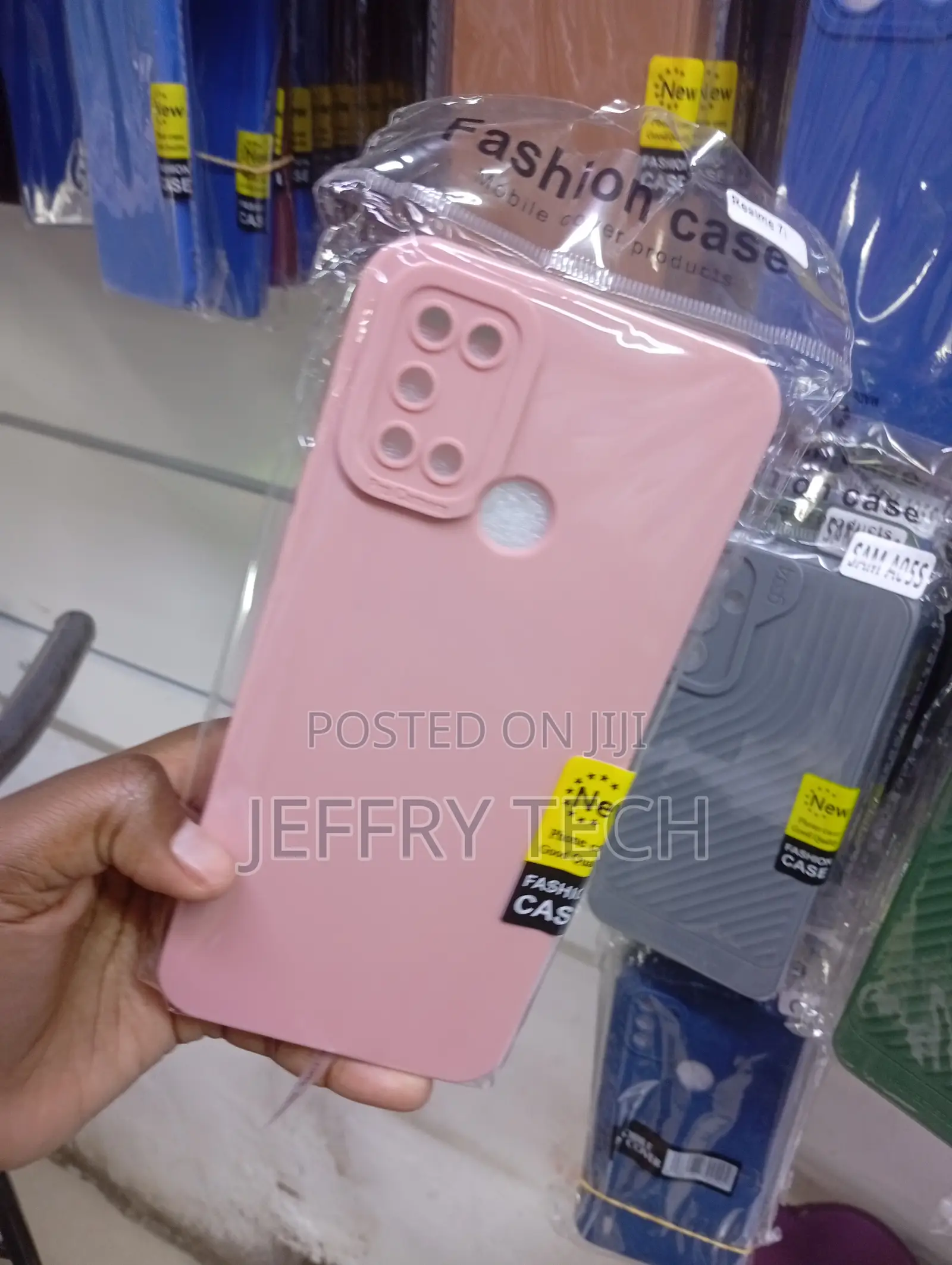 This Pink Silicone Mobile Cover Features a Dedicated Camera Bump