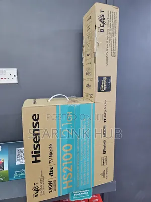 Hisense Soundbar 2.1ch (The Beast) Hs2100 240watts