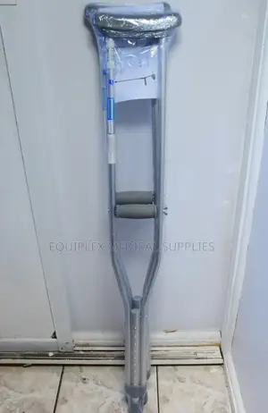 A Pair of Underarm Crutches (Height Adjustable)