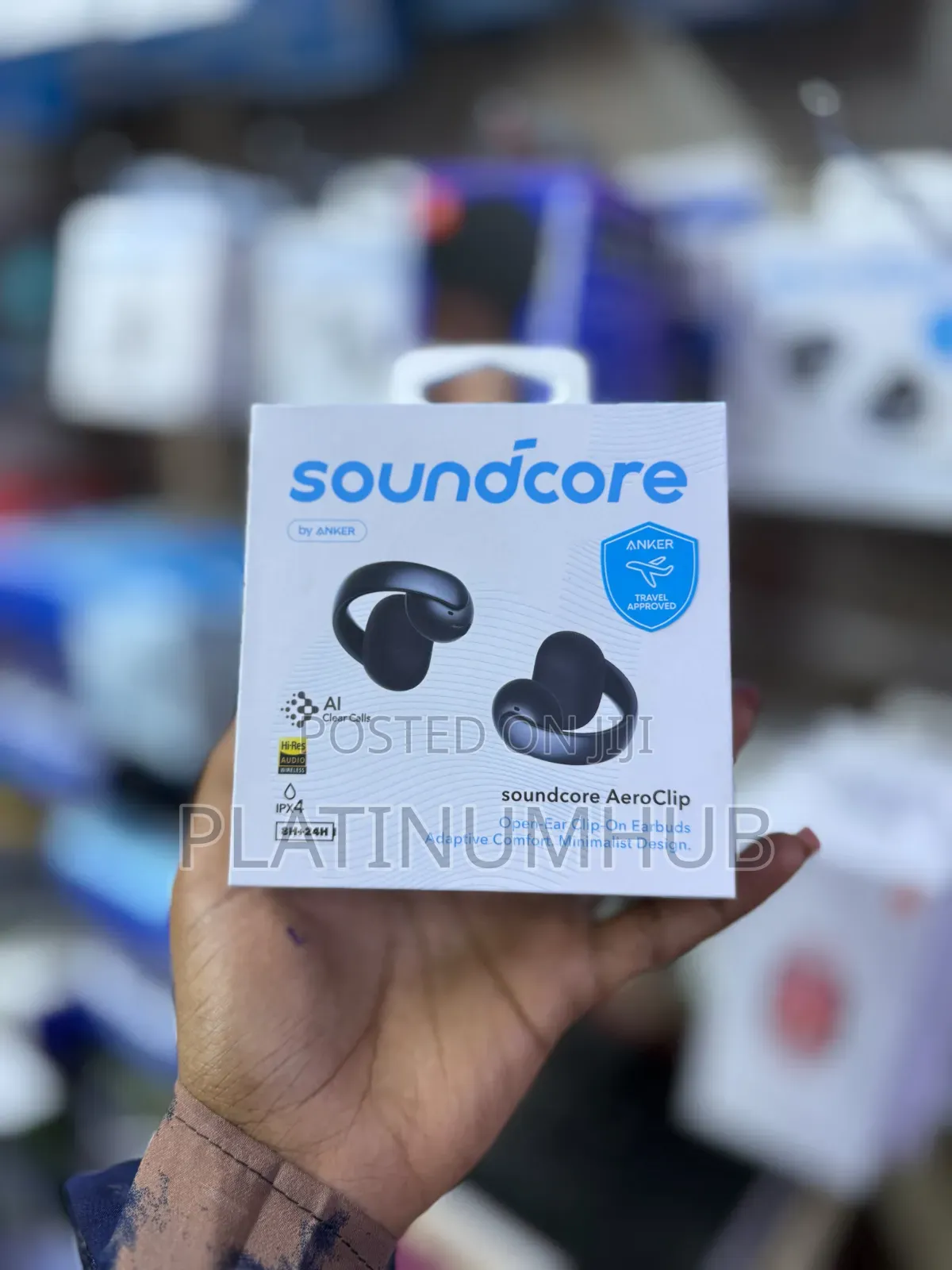 Soundcore Aeroclips Open Ear Clip-On