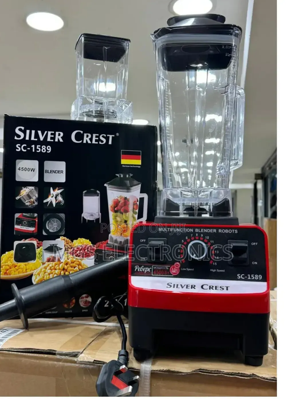 Silver Crest Commercial 2 in 1 Blenders at 2500
