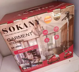Sokany 1.6l 2000w Vertical Garment Steamer