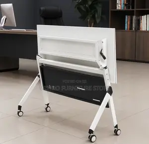 Office Table; Foldable Movable Office Table