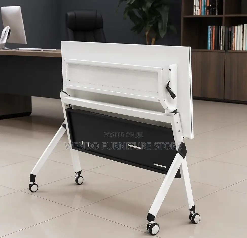 Office Table; Foldable Movable Office Table