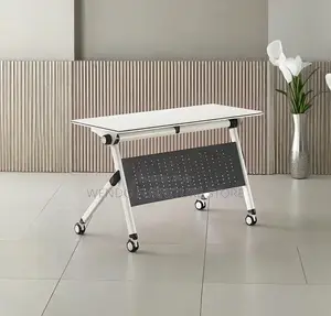 Office Table; Foldable Movable Office Table