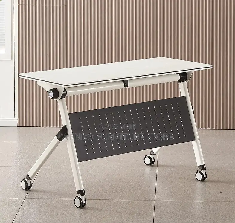 Office Table; Foldable Movable Office Table