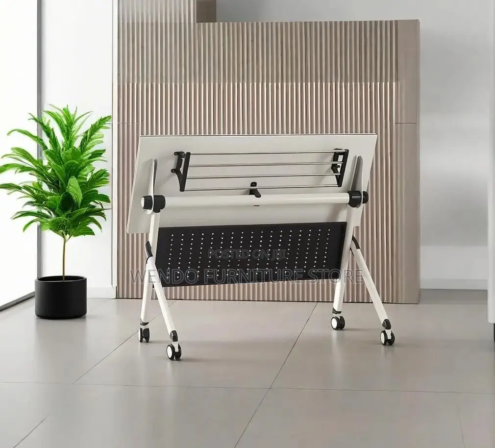 Office Table; Foldable Movable Office Table