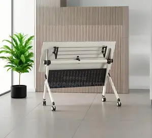 Office Table; Foldable Movable Office Table